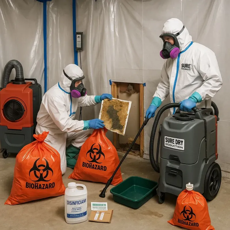 Contaminated Water Handling Protocols process in Woodsfield, OH