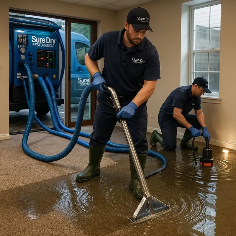 Water Extraction and Removal process in Woodsfield, OH